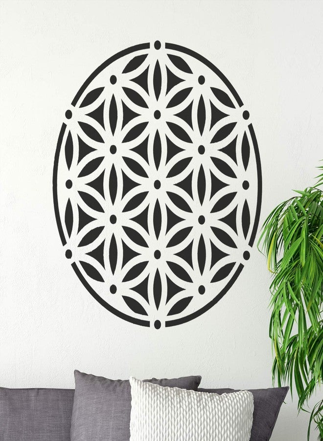 Stencil Revolution Sacred Flower of Life Stencil Template for Walls and Crafts - Reusable Stencils for Painting in Small & Large Sizes - Image 3